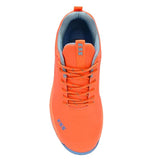 striker full orange cricket shoes