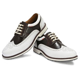 Axis White - Black-Golf Shoes