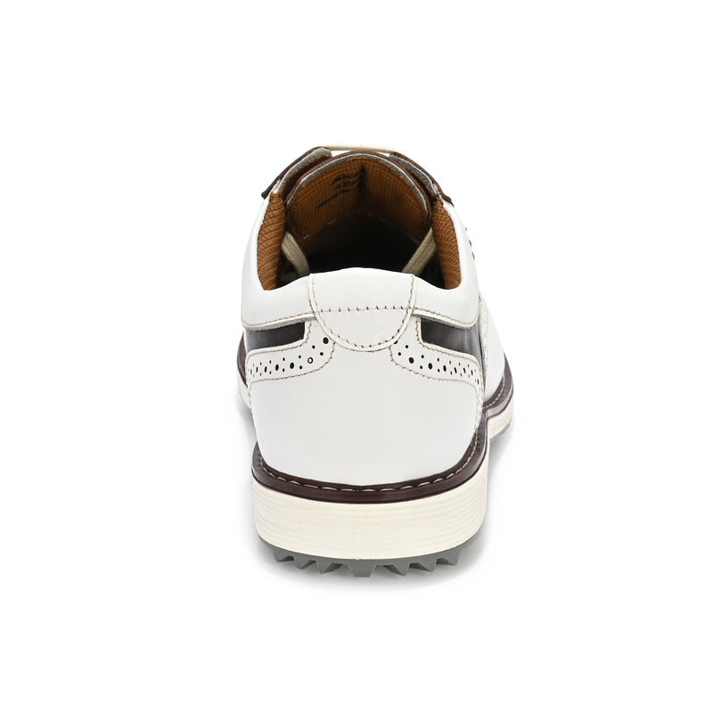 Axis White - Black-Golf Shoes