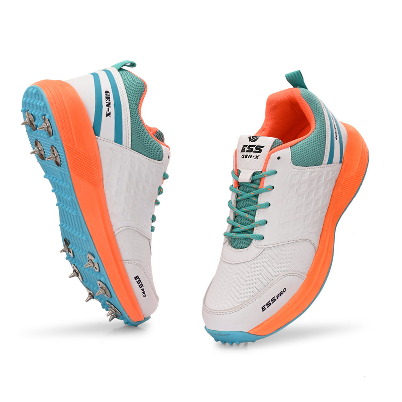 ESS Spikes Pro S24-White Sea-Green Orange