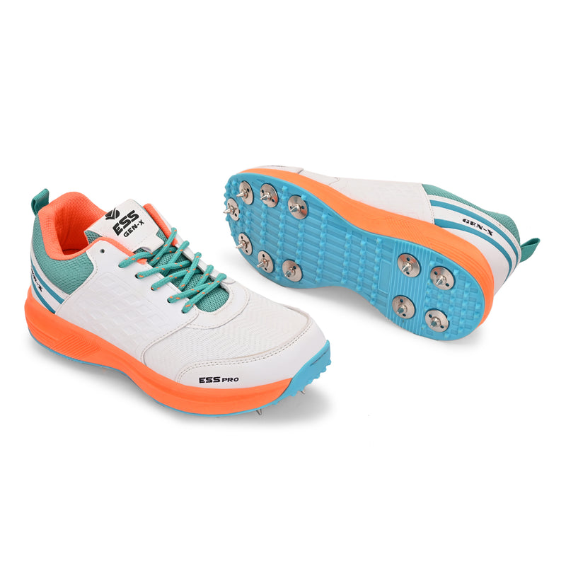 ESS Spikes Pro S24-White Sea-Green Orange