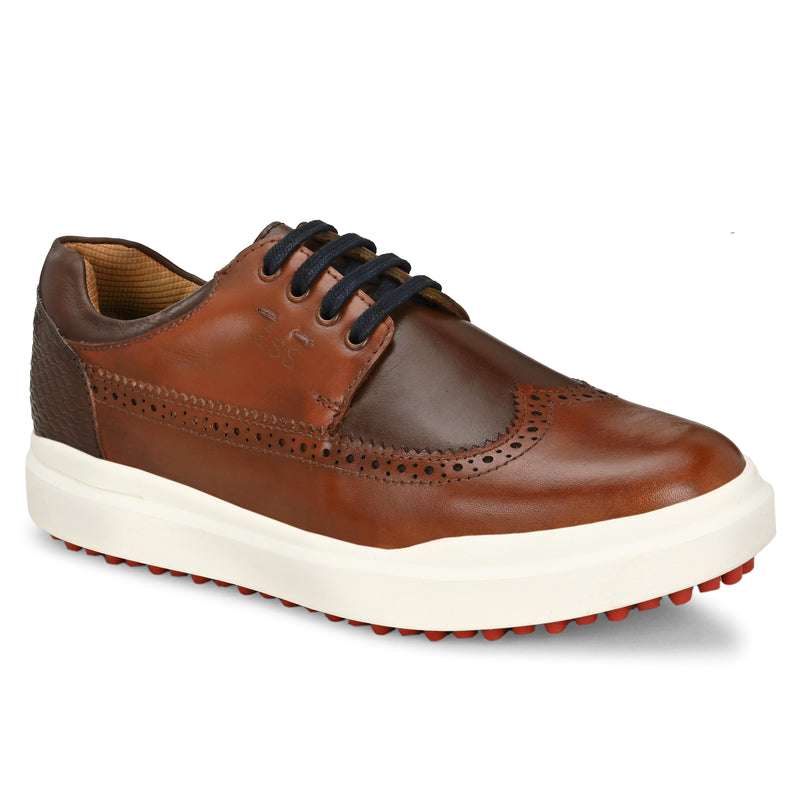 Flex Lace Up Tan / Brown