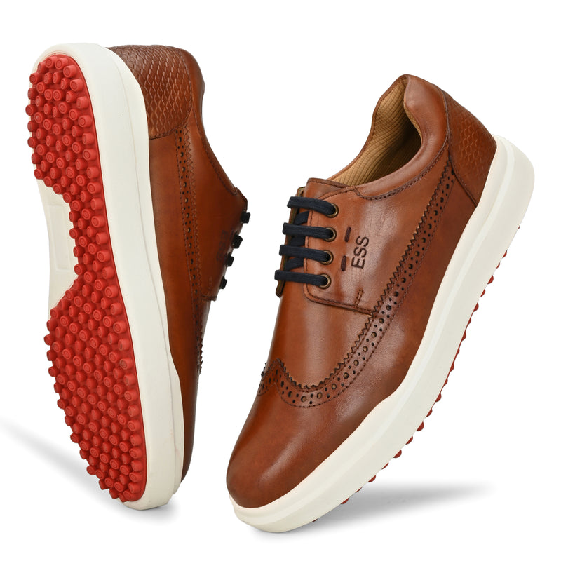 Flex Lace Up Tan