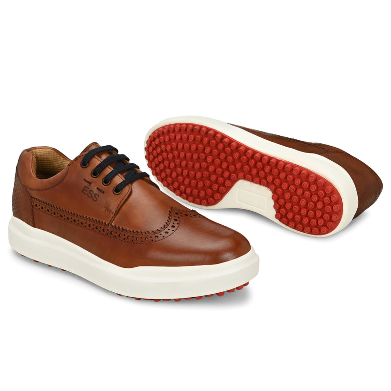 Flex Lace Up Tan