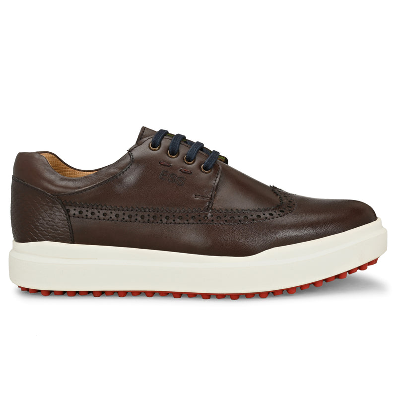 Flex Lace Up Brown