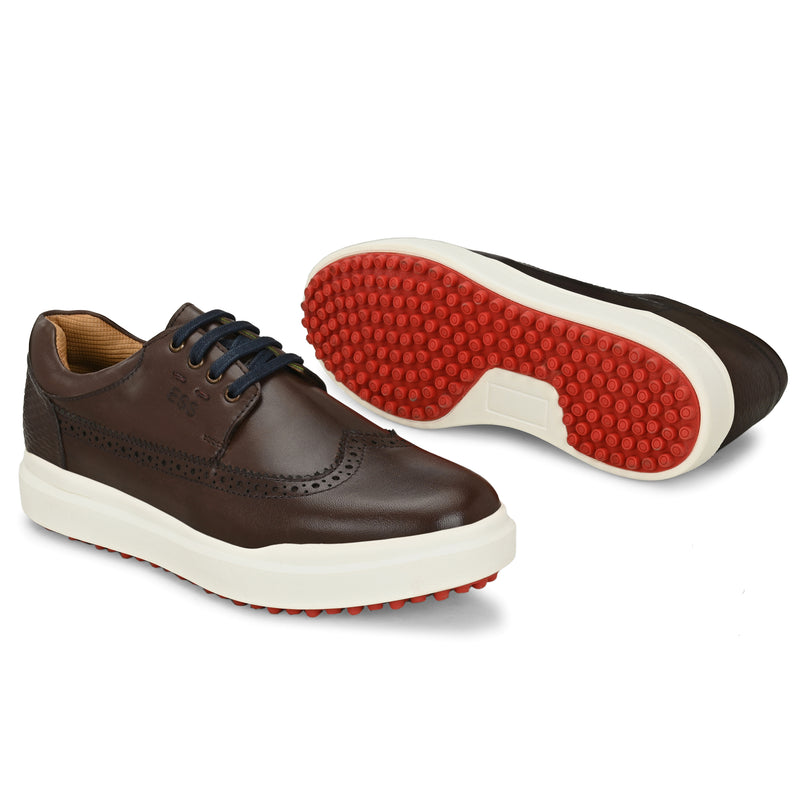 Flex Lace Up Brown