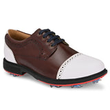 Elite Lace Up White / Brown