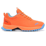 striker full orange cricket shoes