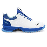 Striker white blue cricket shoes