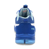 Striker white blue cricket shoes