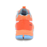 Striker white orange cricket shoes