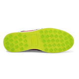 Swiss black red golf shoes