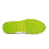 Swiss white golf shoes