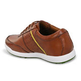 Swiss tan golf shoes