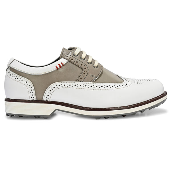 Axis White - Grey-Golf Shoes
