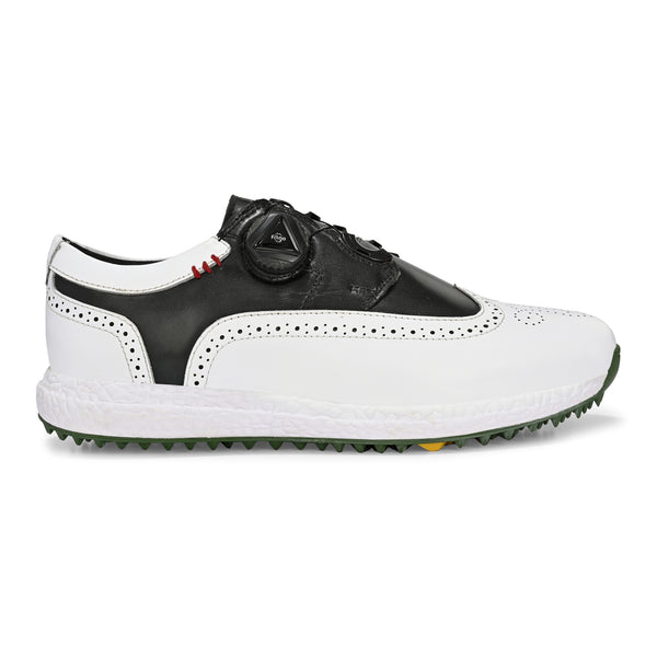 Brogue Spikeless Easy-Go White Black