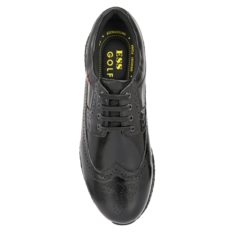 Brogue Spikeless Black