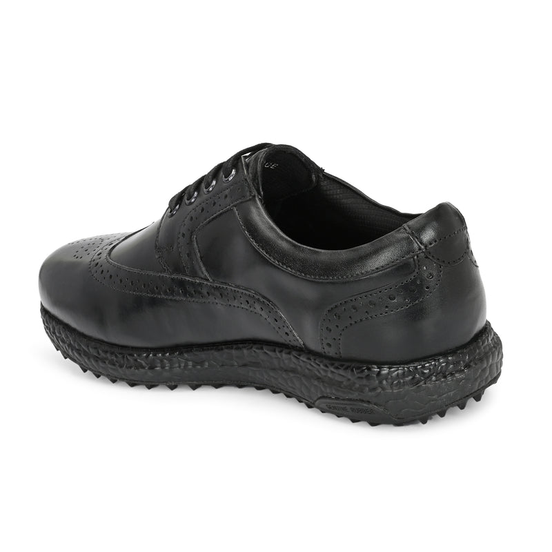 Brogue Spikeless Black