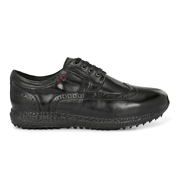 Brogue Spikeless Black