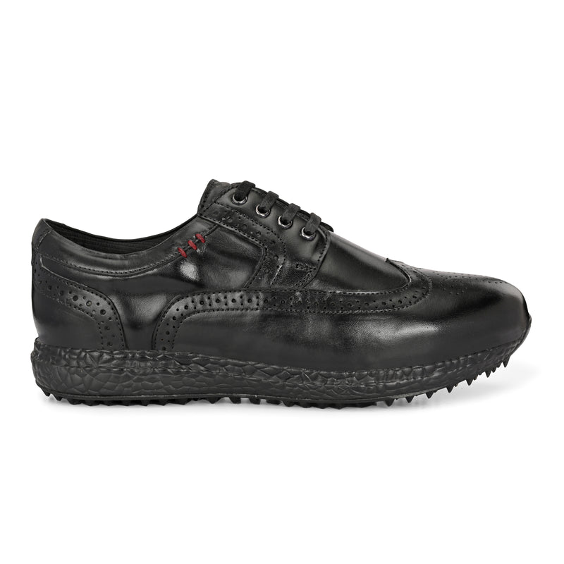 Brogue Spikeless Black