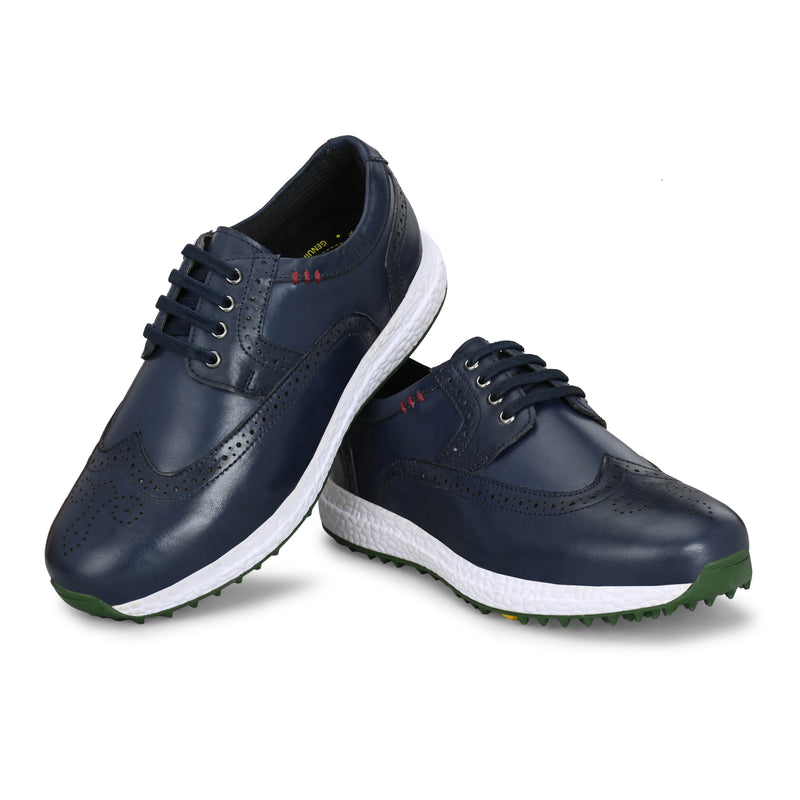 Brogue Spikeless Blue