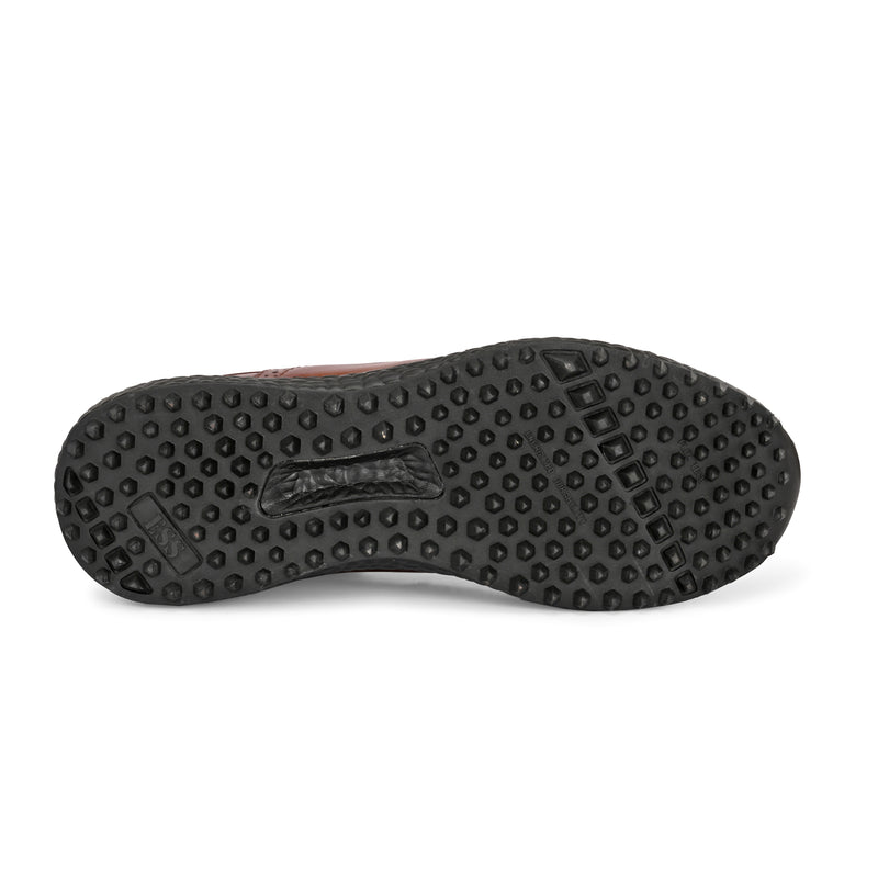 Brogue Spikeless Tan-Golf Shoes