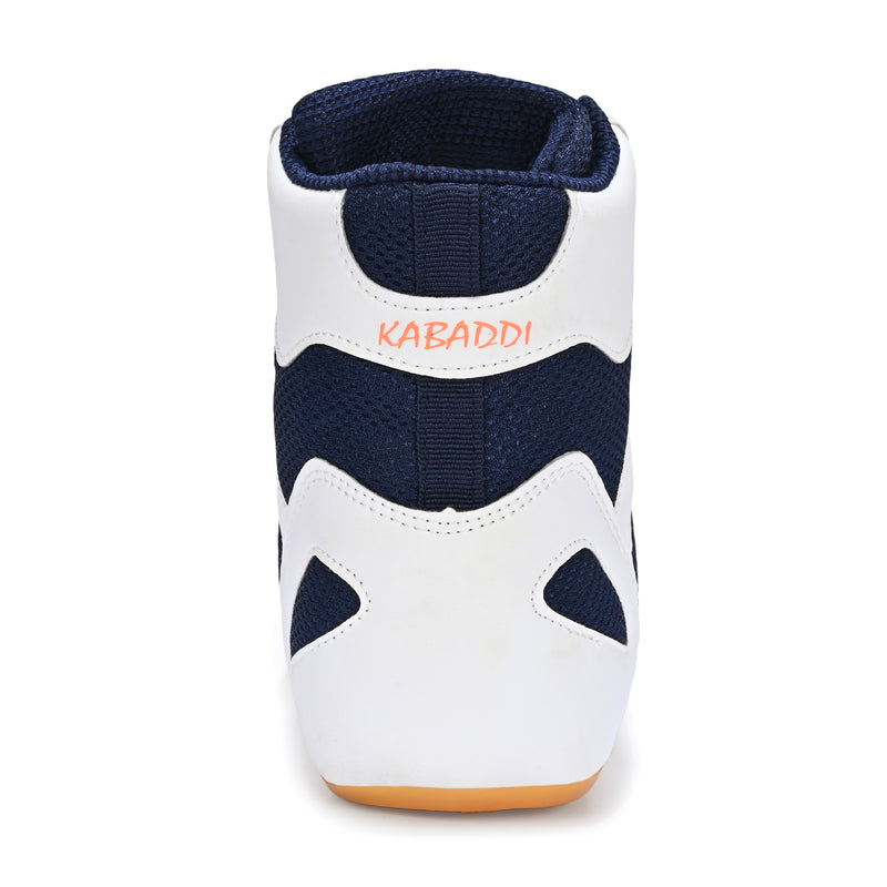 ESS Kabbadi Pro S24- White Blue-Kabbadi Shoes