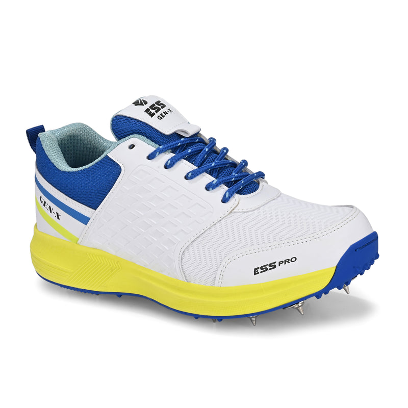 ESS Spikes Pro S24-White Blue-Yellow