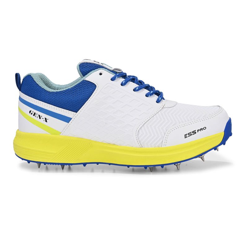ESS Spikes Pro S24-White Blue-Yellow