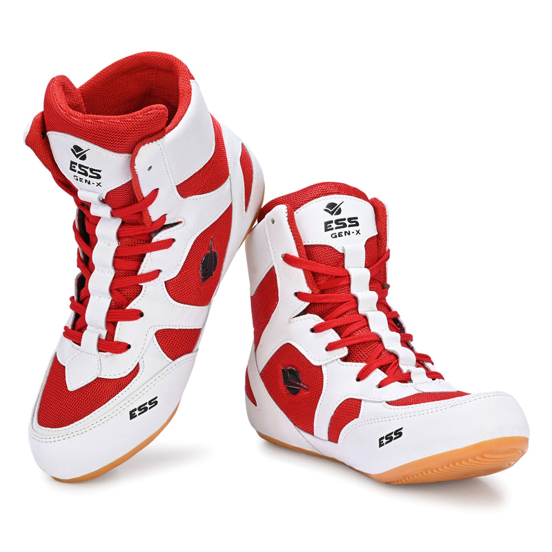 ESS Kabbadi Pro S24-White Red-Kabbadi Shoes