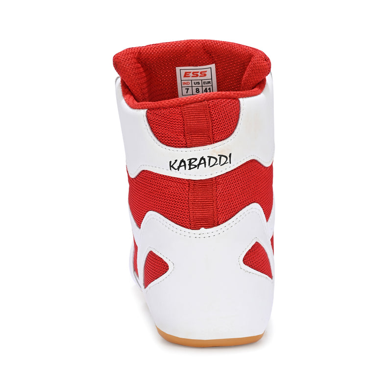 ESS Kabbadi Pro S24-White Red-Kabbadi Shoes